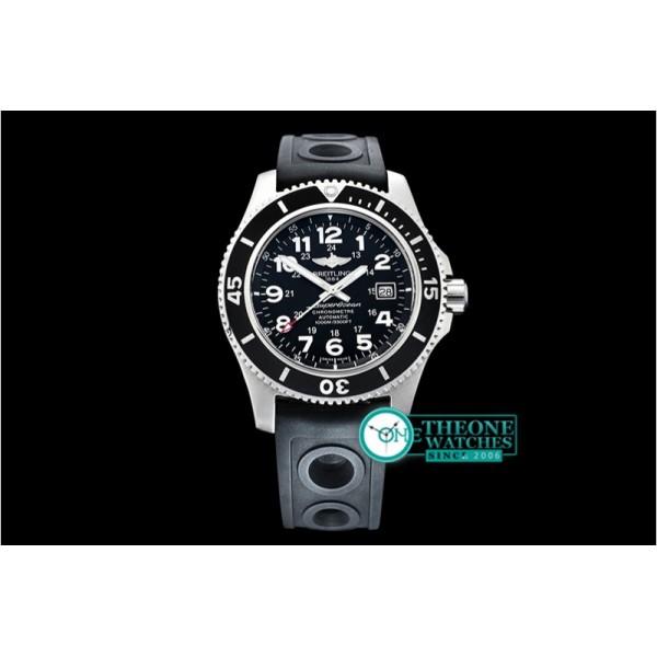 Breitling - SuperOcean II 44mm SS/RU Black/Num GF Asia 2824