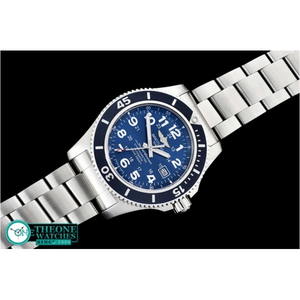 Breitling - SuperOcean II 44mm SS/SS Blue/Num GF Asia 2824