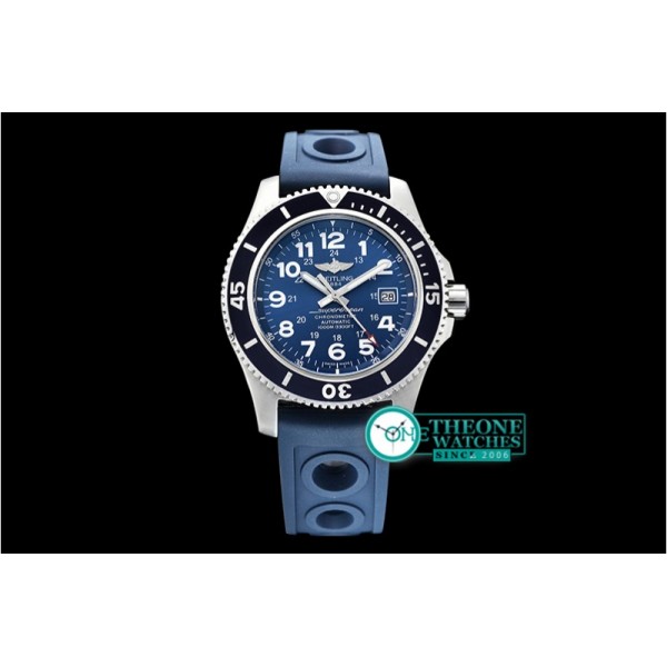 Breitling - SuperOcean II 44mm SS/RU Blue/Num GF Asia 2824