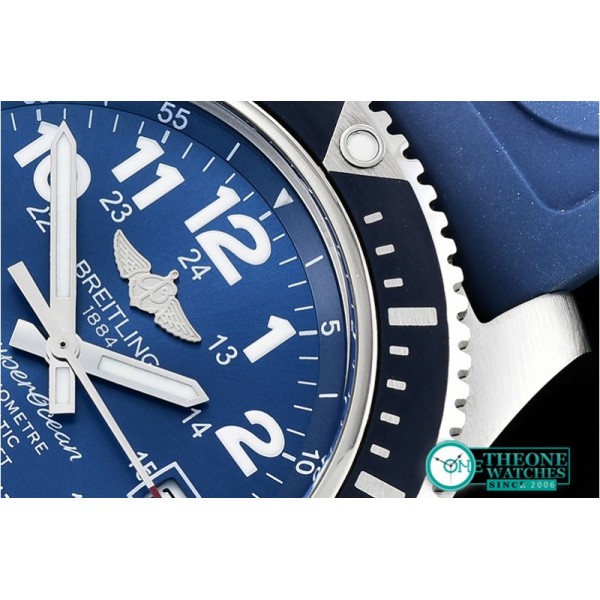 Breitling - SuperOcean II 44mm SS/RU Blue/Num GF Asia 2824