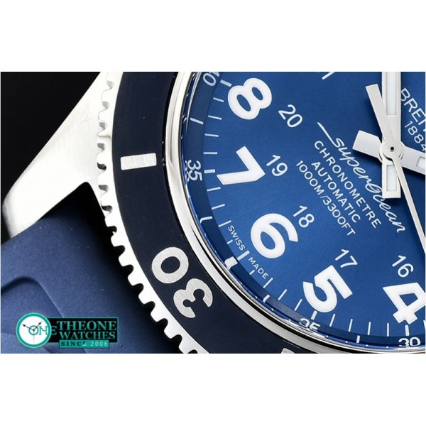 Breitling - SuperOcean II 44mm SS/RU Blue/Num GF Asia 2824