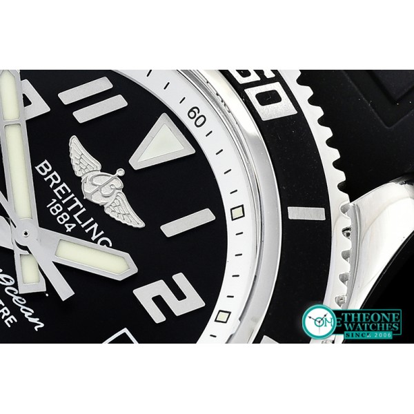 Breitling - SuperOcean II 42mm SS/RU Blk/Wht GMF Asia 2824