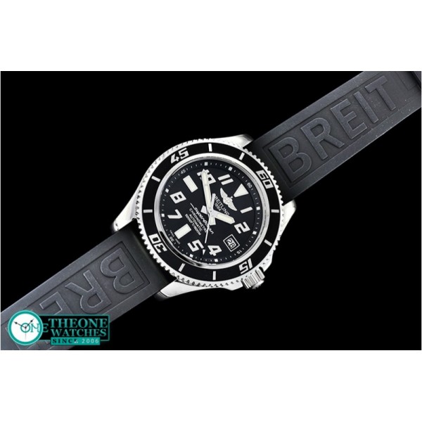 Breitling - SuperOcean II 42mm SS/RU Blk/Blk GMF Asia 2824