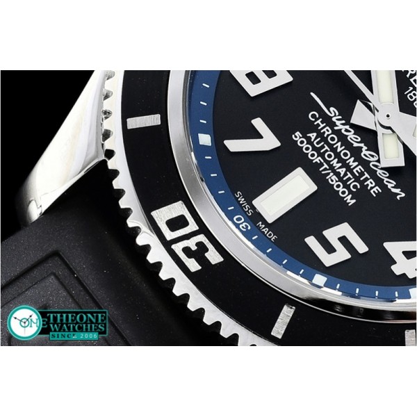 Breitling - SuperOcean II 42mm SS/RU Blk/Blue GMF Asia 2824