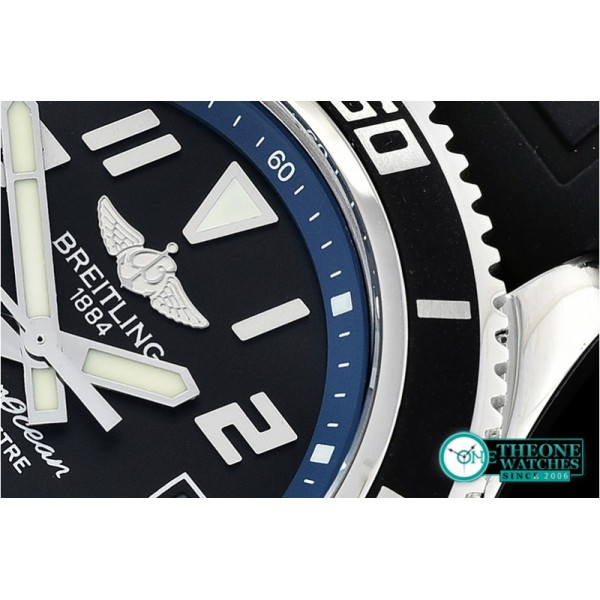 Breitling - SuperOcean II 42mm SS/RU Blk/Blue GMF Asia 2824