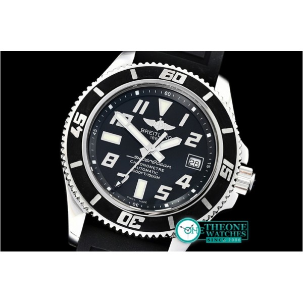 Breitling - SuperOcean II 42mm SS/RU Black/Black ZF Asia 2836