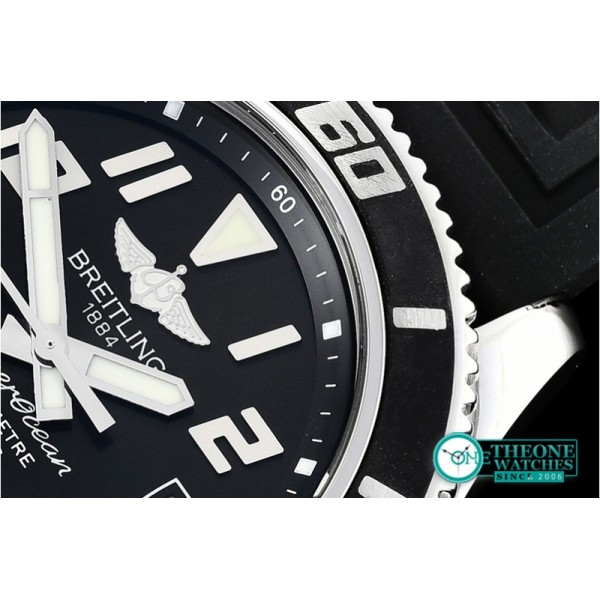 Breitling - SuperOcean II 42mm SS/RU Black/Black ZF Asia 2836