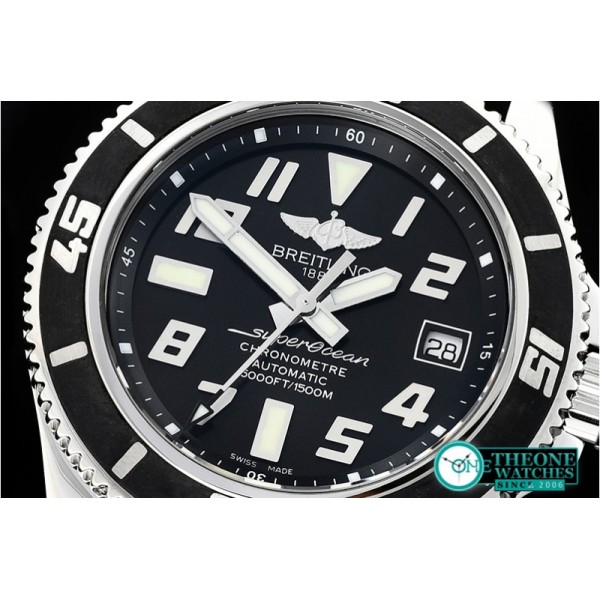 Breitling - SuperOcean II 42mm SS/RU Black/Black ZF Asia 2836