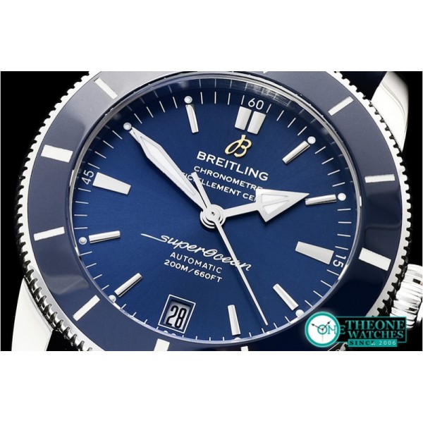 Breitling - Superocean Heritage II 42mm SS/RU Blue GF A2824 Mod