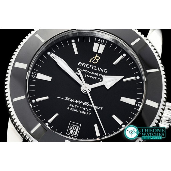 Breitling - Superocean Heritage II 42mm SS/RU Black GF A2824 Mod