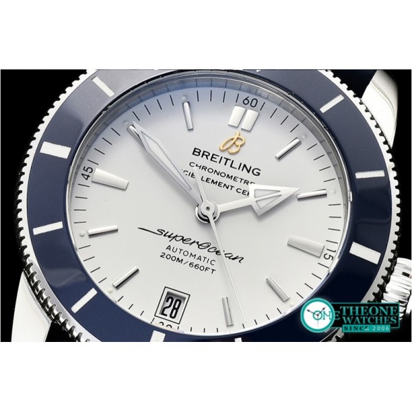 Breitling - Superocean Heritage II 42mm SS/RU White GF A2824 Mod