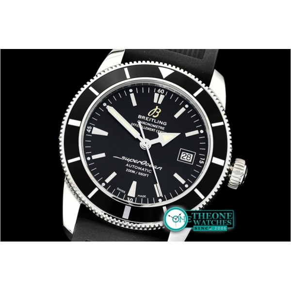 Breitling - Superocean II 42mm SS/RU Black JHF Asia 2836