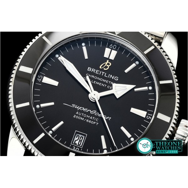 Breitling - Superocean Heritage II 42mm SS/SS Black GF MY9015 Mod