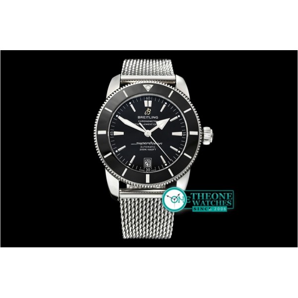 Breitling - Superocean Heritage II 42mm SS/SS Black GF MY9015 Mod