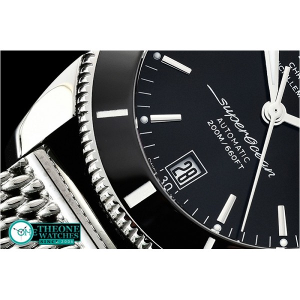 Breitling - Superocean Heritage II 42mm SS/SS Black GF MY9015 Mod