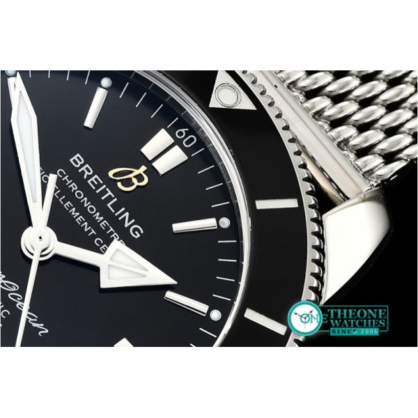 Breitling - Superocean Heritage II 42mm SS/SS Black GF MY9015 Mod