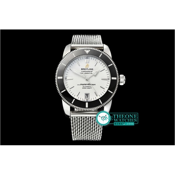 Breitling - Superocean Heritage II 42mm SS/SS White GF MY9015 Mod