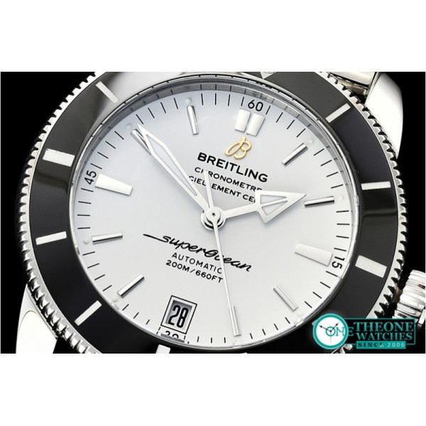 Breitling - Superocean Heritage II 42mm SS/SS White GF MY9015 Mod