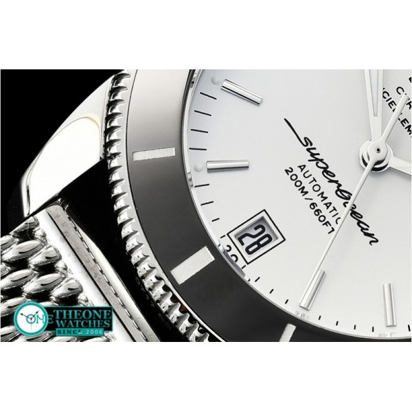 Breitling - Superocean Heritage II 42mm SS/SS White GF MY9015 Mod