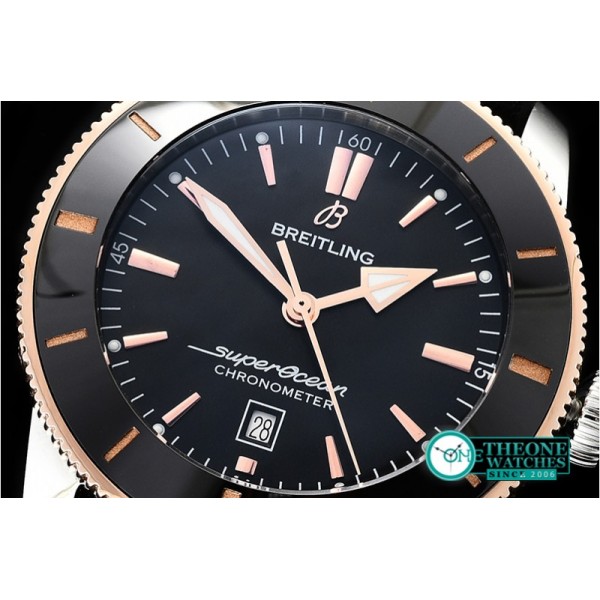 Breitling - Superocean II 44mm Cer RG/SS/LE/RU Black/Stk ANF A2824