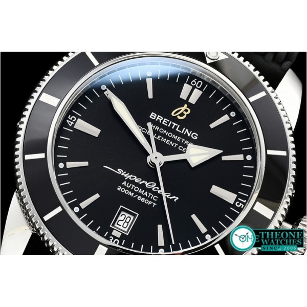 Breitling - Superocean Heritage II 42mm SS/RU Black OMF A2836