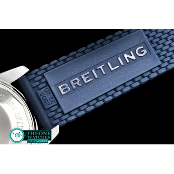 Breitling - Superocean Heritage II 42mm SS/RU (Blue) Wht OMF A2836