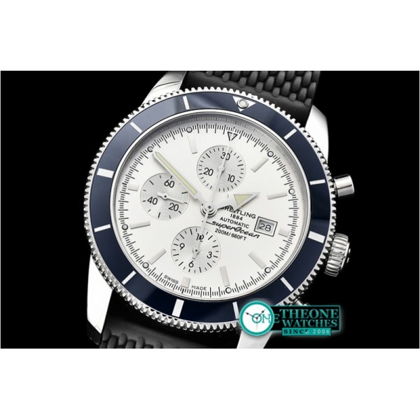 Breitling - SuperOcean Heritage II Chrono SS/RU White OMF A7750