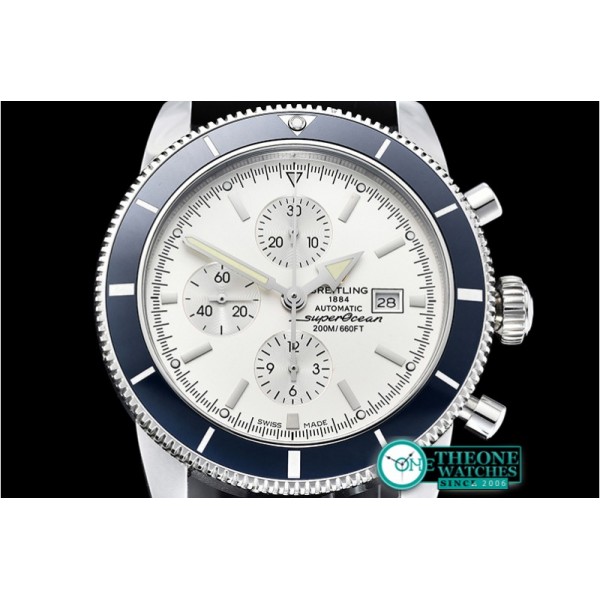 Breitling - SuperOcean Heritage II Chrono SS/RU White OMF A7750