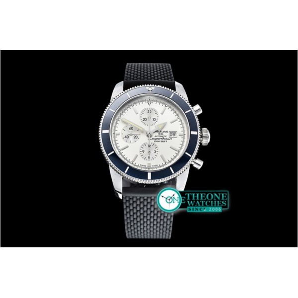 Breitling - SuperOcean Heritage II Chrono SS/RU White OMF A7750