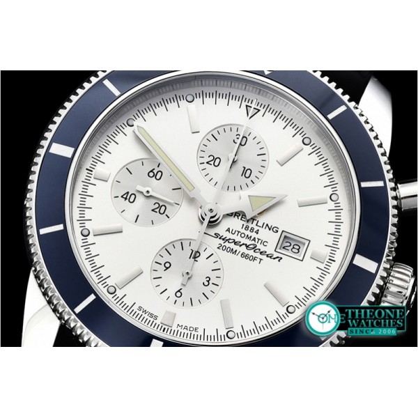 Breitling - SuperOcean Heritage II Chrono SS/RU White OMF A7750