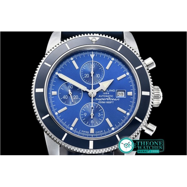 Breitling - SuperOcean Heritage II Chrono SS/RU Blue OMF A7750