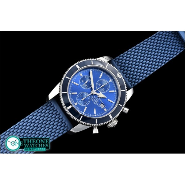 Breitling - SuperOcean Heritage II Chrono SS/RU Blue OMF A7750