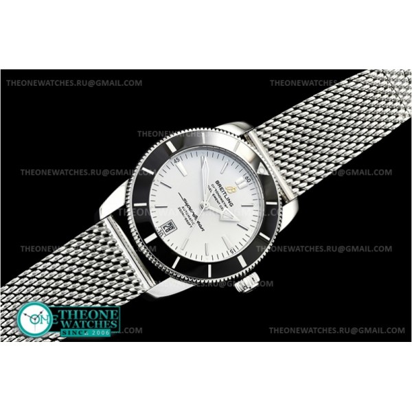 Breitling - Superocean Heritage II 42mm Blk SS/SS Wht GF V2 A2824