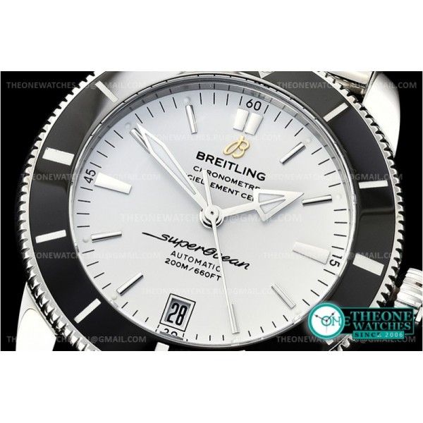 Breitling - Superocean Heritage II 42mm Blk SS/SS Wht GF V2 A2824