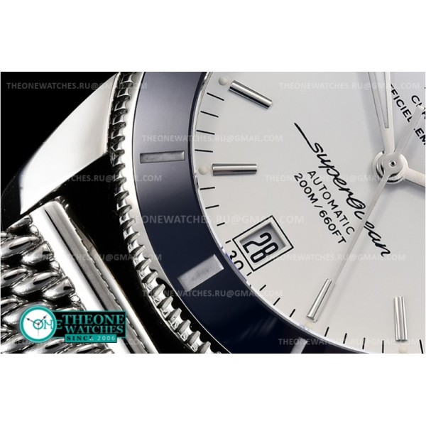 Breitling - Superocean Heritage II 42mm Blue SS/SS Wht GF V2 A2824