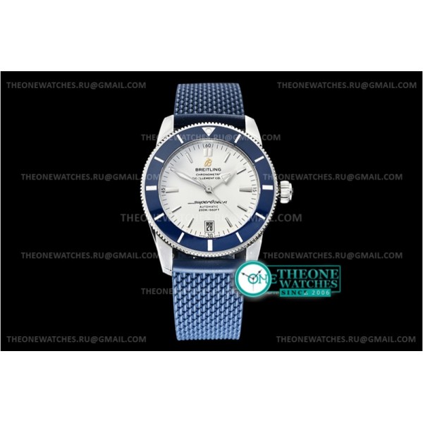 Breitling - Superocean Heritage II 42mm Blue SS/RU Wht GF V2 A2824