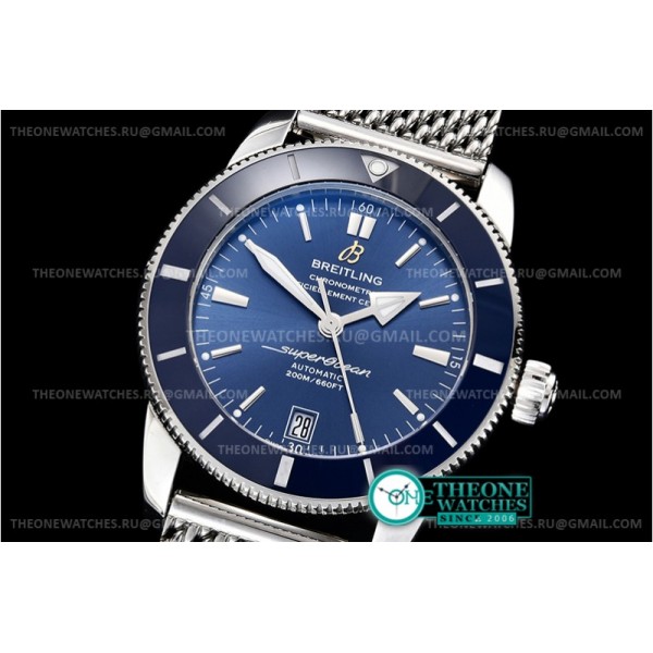 Breitling - Superocean Heritage II 42mm SS/SS Blue GF V2 A2824