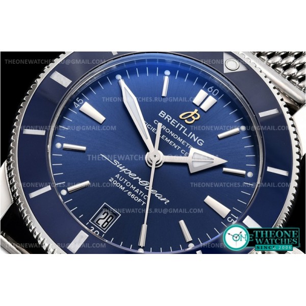 Breitling - Superocean Heritage II 42mm SS/SS Blue GF V2 A2824