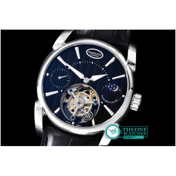 Parmigiani Fleurier - Tourbillon SS/LE Blk Tourbillon