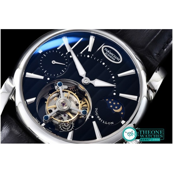 Parmigiani Fleurier - Tourbillon SS/LE Blk Tourbillon