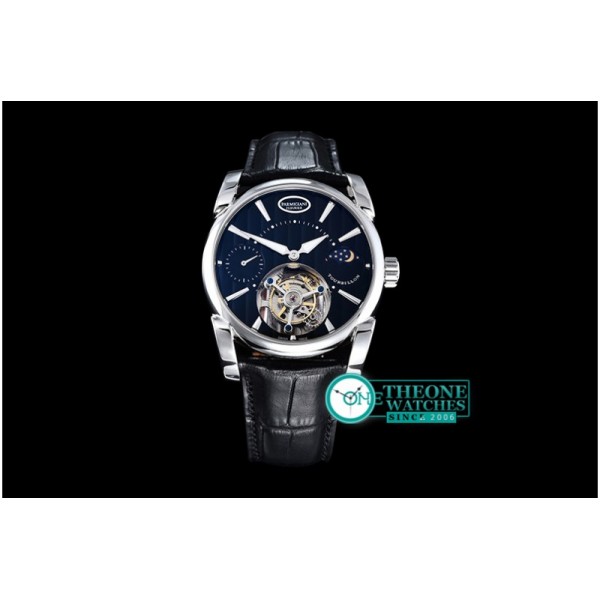 Parmigiani Fleurier - Tourbillon SS/LE Blk Tourbillon