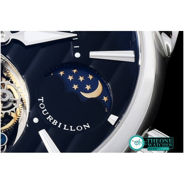 Parmigiani Fleurier - Tourbillon SS/LE Blk Tourbillon