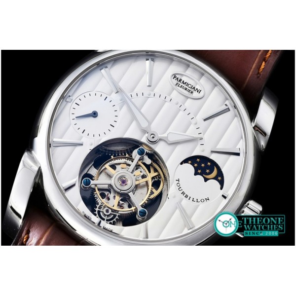 Parmigiani Fleurier - Tourbillon SS/LE Wht Tourbillon