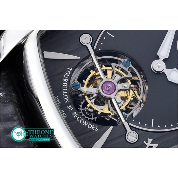 Parmigiani Fleurier - Kalpa Tourbillon SS/LE Black Asia Manual Tourbillon