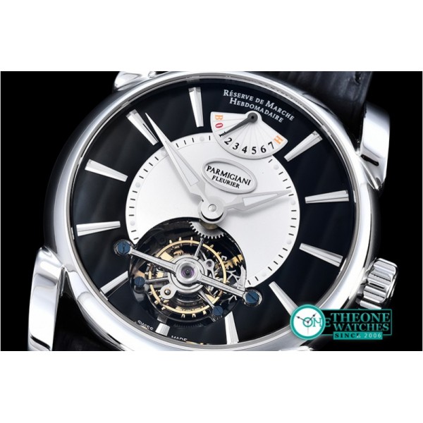 Parmigiani Fleurier - Parmigiani Tonda 42 Tourbillon SS/LE Black Tourbillon