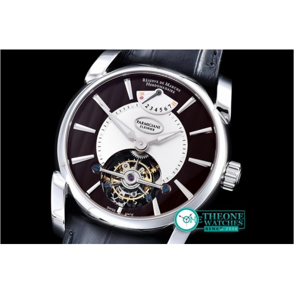 Parmigiani Fleurier - Parmigiani Tonda 42 Tourbillon SS/LE Brown Tourbillon