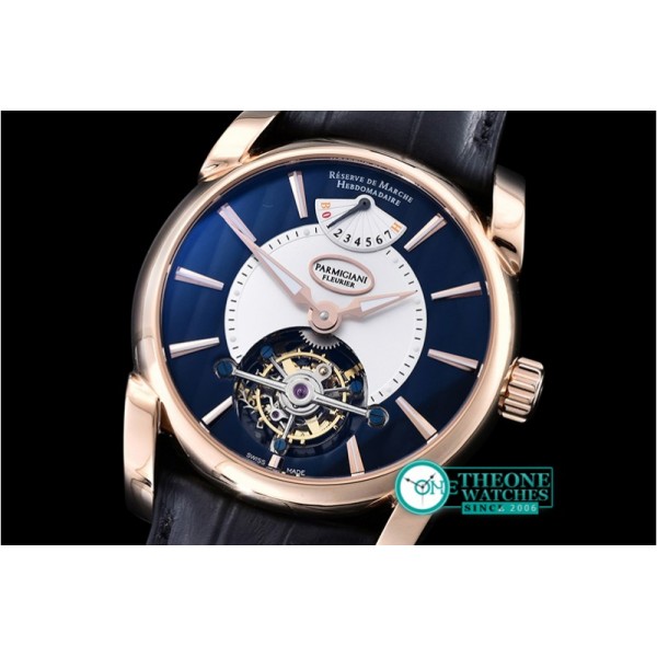 Parmigiani Fleurier - Parmigiani Tonda 42 Tourbillon RG/LE Blue Tourbillon