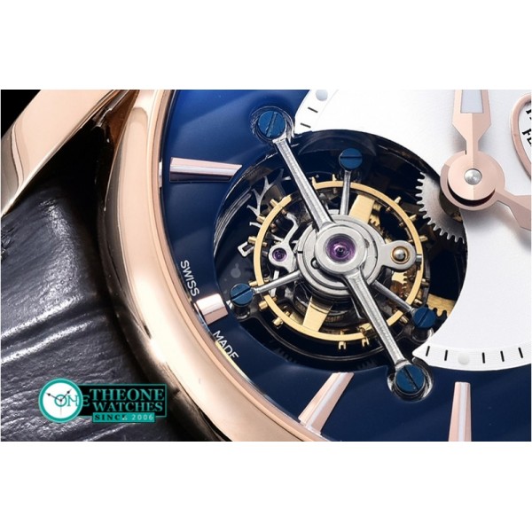 Parmigiani Fleurier - Parmigiani Tonda 42 Tourbillon RG/LE Blue Tourbillon