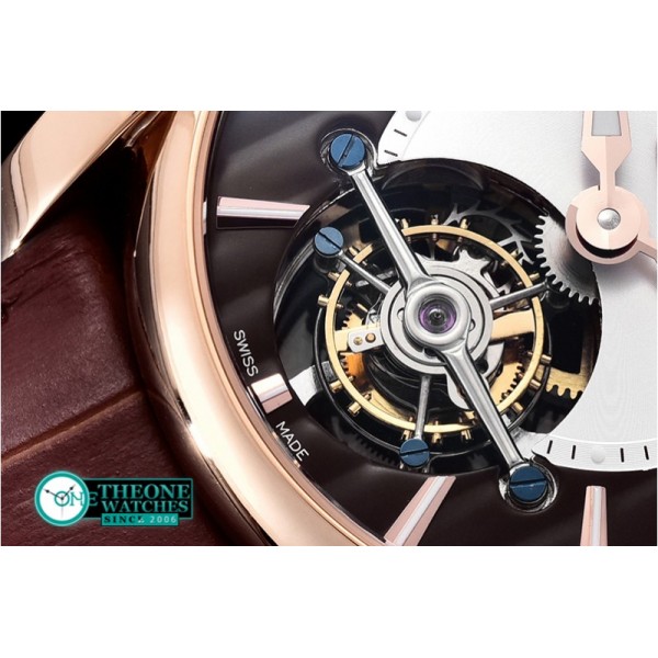 Parmigiani Fleurier - Parmigiani Tonda 42 Tourbillon RG/LE Brown Tourbillon