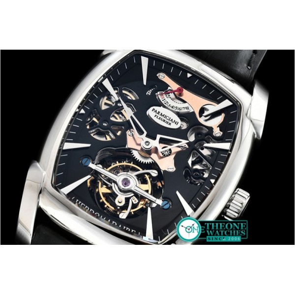 Parmigiani Fleurier - Kalpa Hebdomadaire Tourbillon SS/LE Blk Asia HW Tourbillon